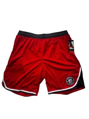 AND1 Hoop Basketball Shorts Red Size 2XL
